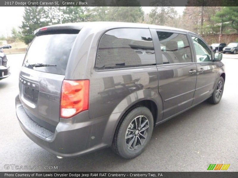 Granite / Black 2017 Dodge Grand Caravan SE
