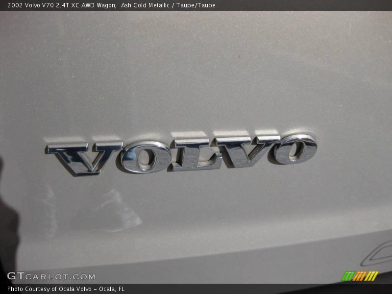 Ash Gold Metallic / Taupe/Taupe 2002 Volvo V70 2.4T XC AWD Wagon