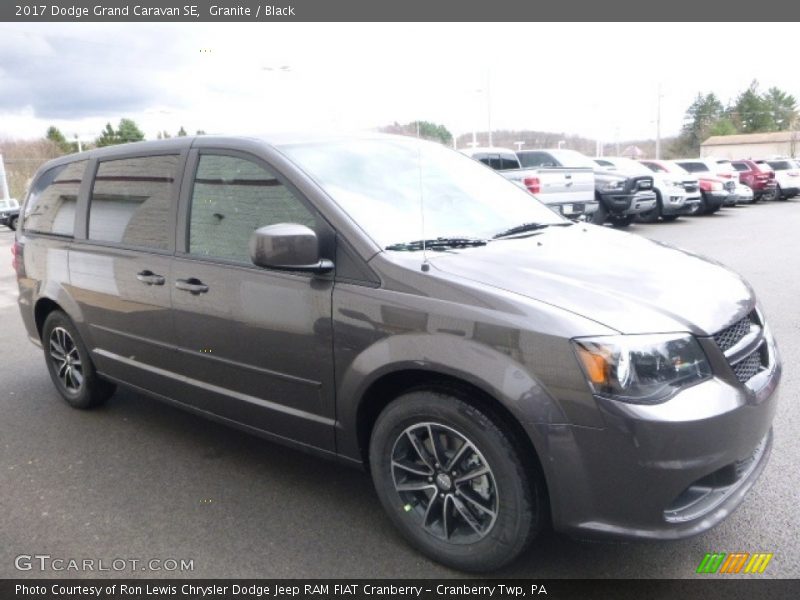 Granite / Black 2017 Dodge Grand Caravan SE