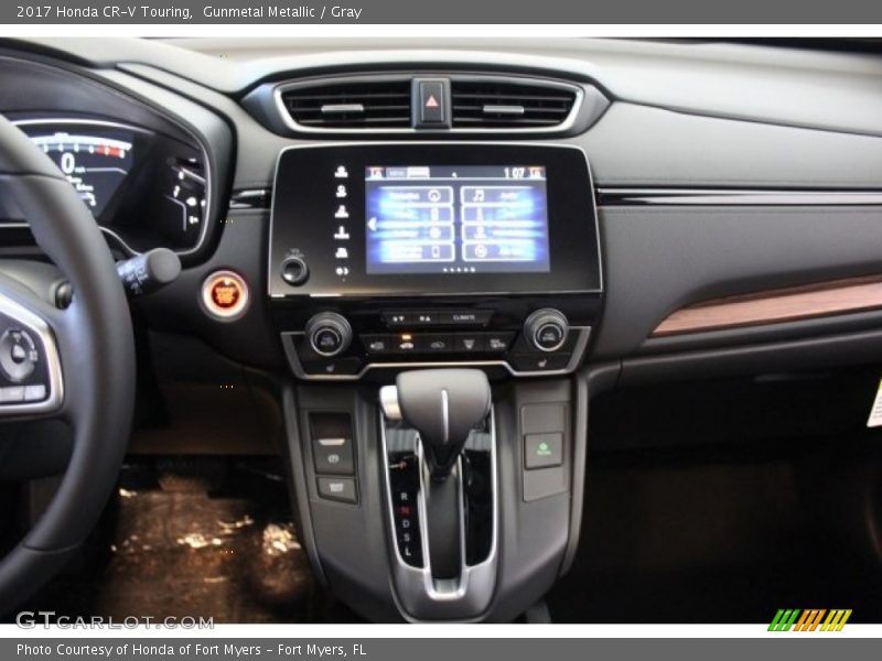 Controls of 2017 CR-V Touring