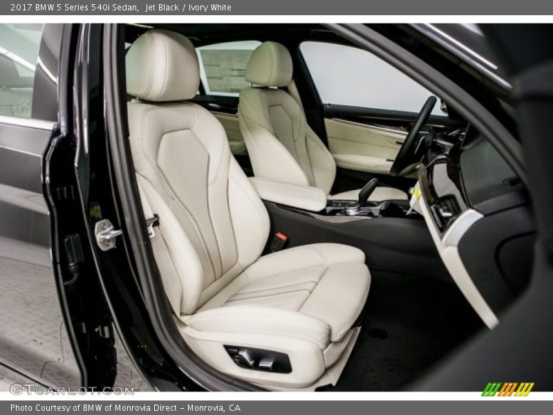  2017 5 Series 540i Sedan Ivory White Interior