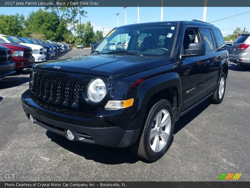 Black / Dark Slate Gray 2017 Jeep Patriot Latitude