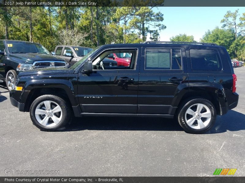 Black / Dark Slate Gray 2017 Jeep Patriot Latitude