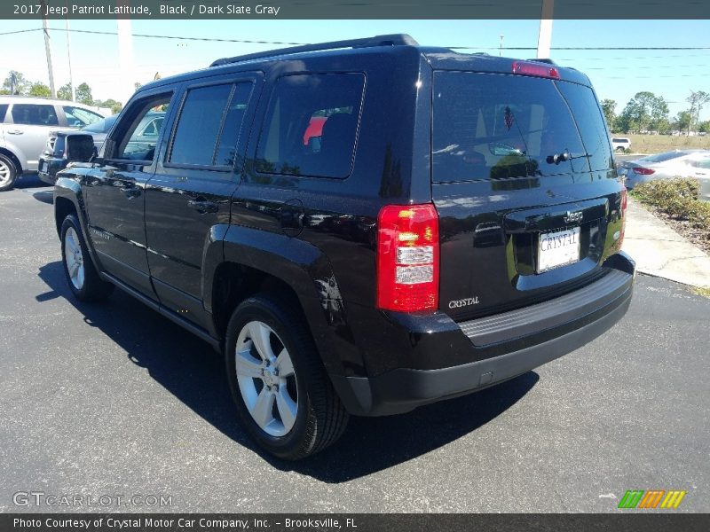 Black / Dark Slate Gray 2017 Jeep Patriot Latitude