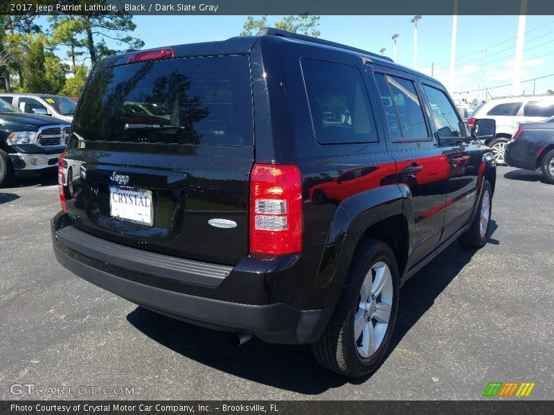 Black / Dark Slate Gray 2017 Jeep Patriot Latitude