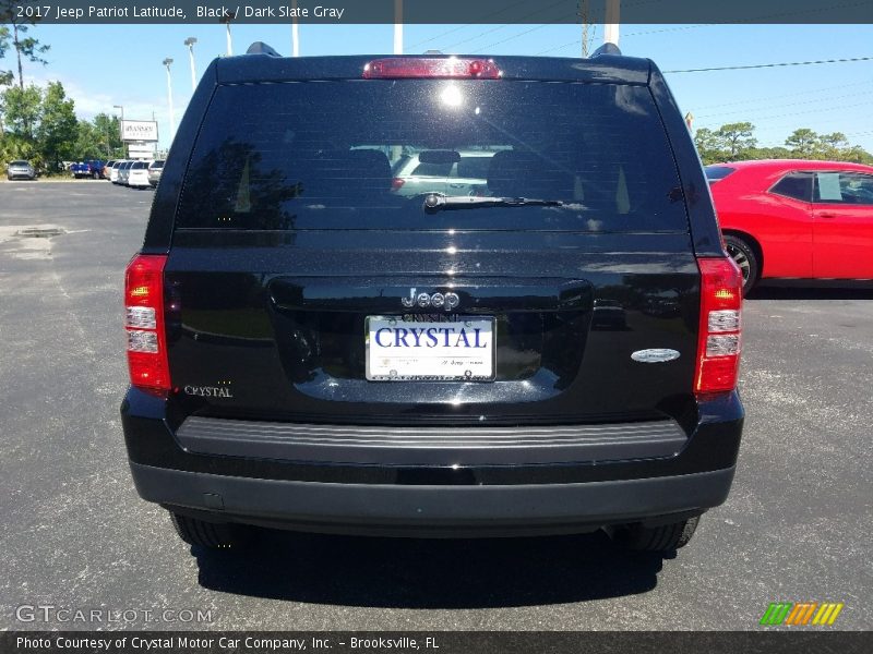 Black / Dark Slate Gray 2017 Jeep Patriot Latitude