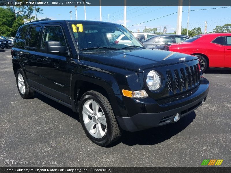 Black / Dark Slate Gray 2017 Jeep Patriot Latitude