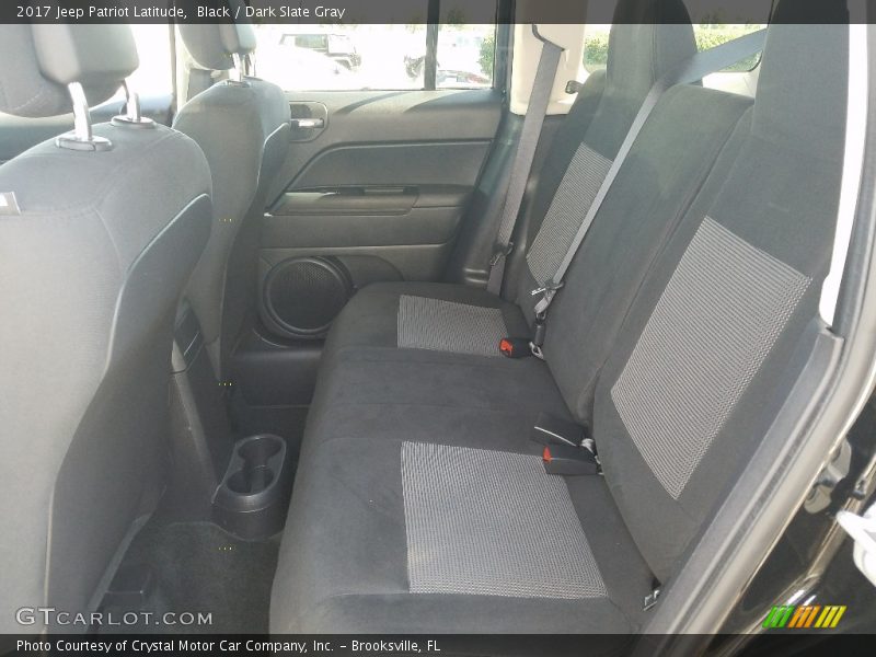 Black / Dark Slate Gray 2017 Jeep Patriot Latitude