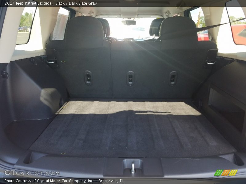 Black / Dark Slate Gray 2017 Jeep Patriot Latitude