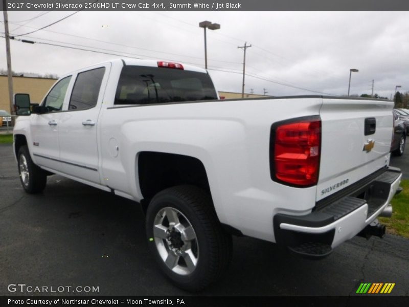 Summit White / Jet Black 2017 Chevrolet Silverado 2500HD LT Crew Cab 4x4