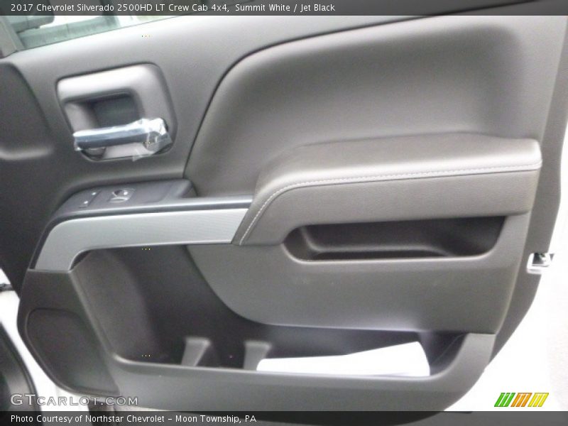 Summit White / Jet Black 2017 Chevrolet Silverado 2500HD LT Crew Cab 4x4