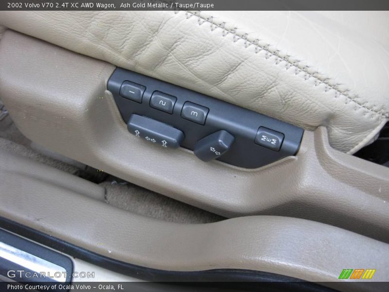 Ash Gold Metallic / Taupe/Taupe 2002 Volvo V70 2.4T XC AWD Wagon