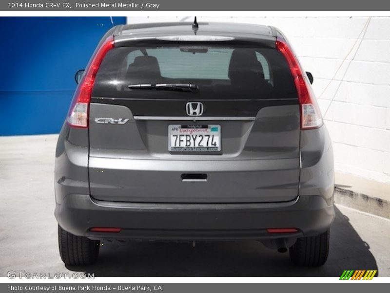 Polished Metal Metallic / Gray 2014 Honda CR-V EX