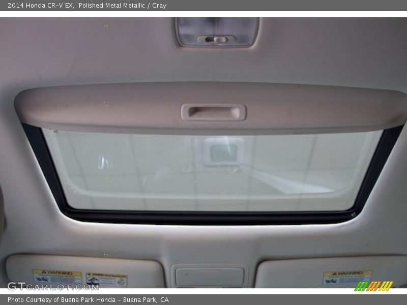 Polished Metal Metallic / Gray 2014 Honda CR-V EX