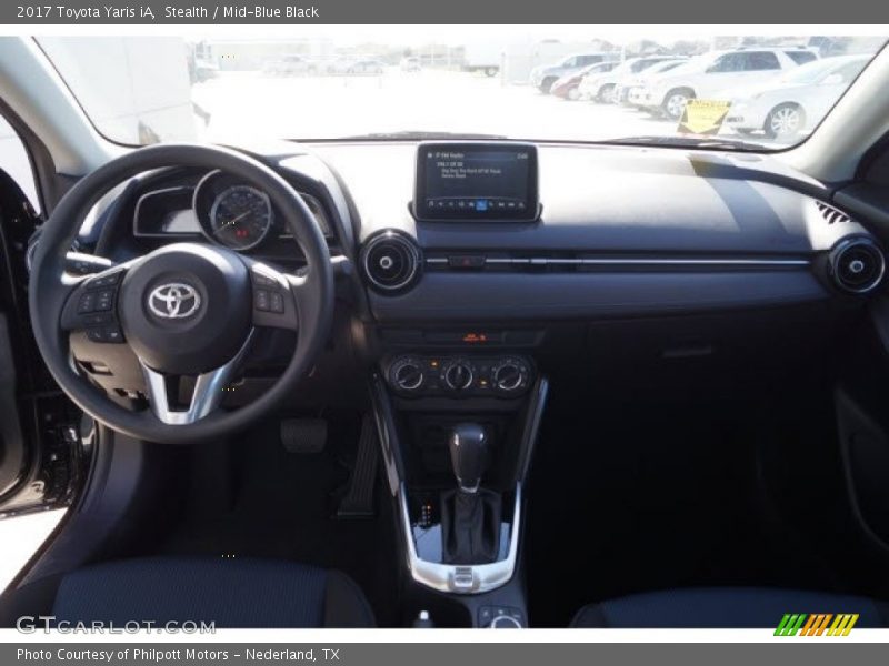 Stealth / Mid-Blue Black 2017 Toyota Yaris iA