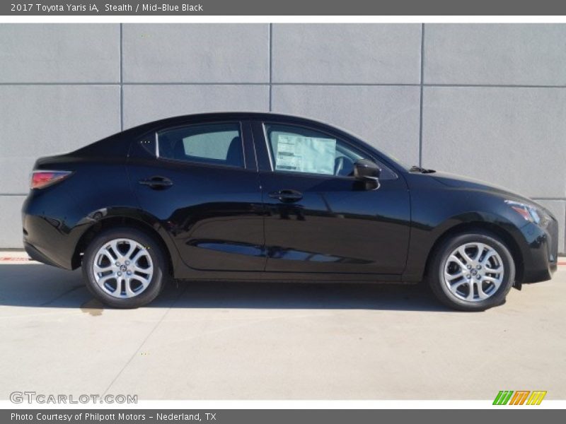 Stealth / Mid-Blue Black 2017 Toyota Yaris iA