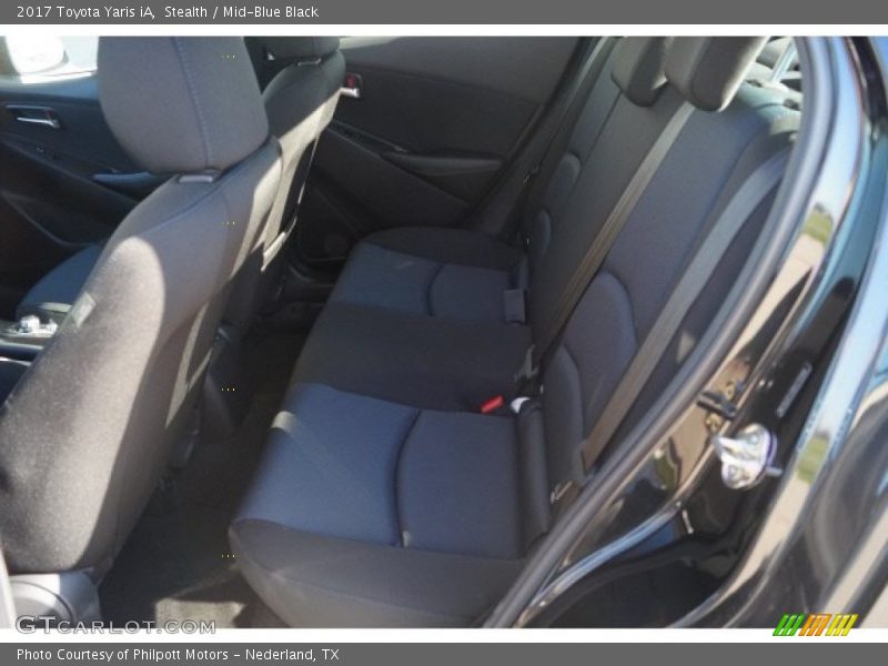 Stealth / Mid-Blue Black 2017 Toyota Yaris iA