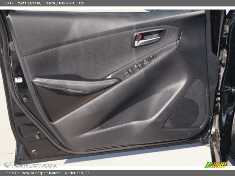 Stealth / Mid-Blue Black 2017 Toyota Yaris iA