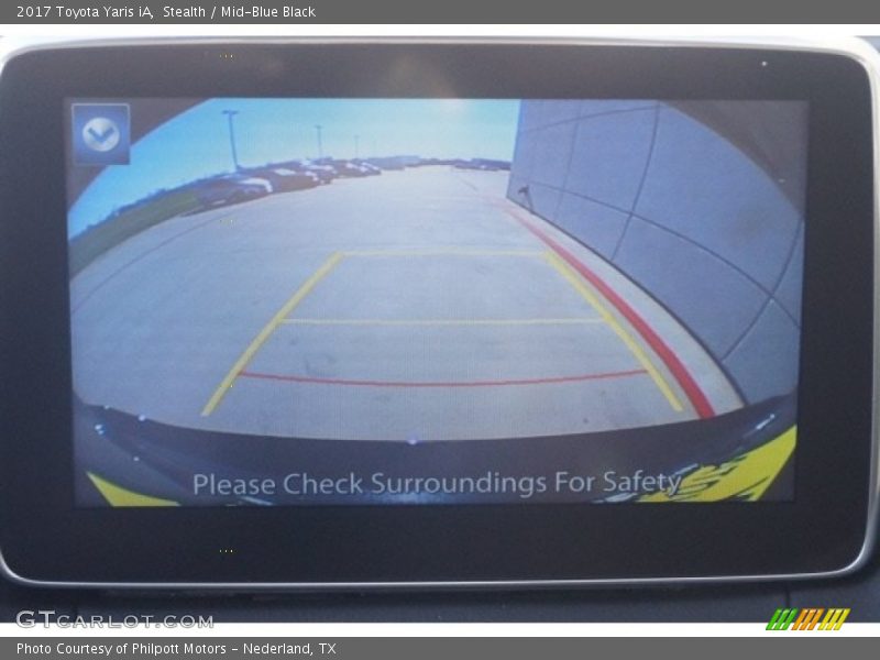 Stealth / Mid-Blue Black 2017 Toyota Yaris iA