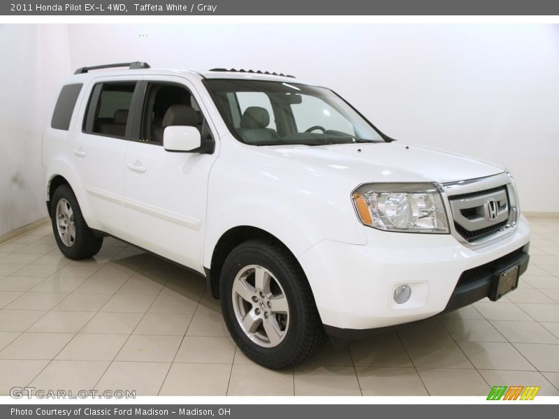 Taffeta White / Gray 2011 Honda Pilot EX-L 4WD