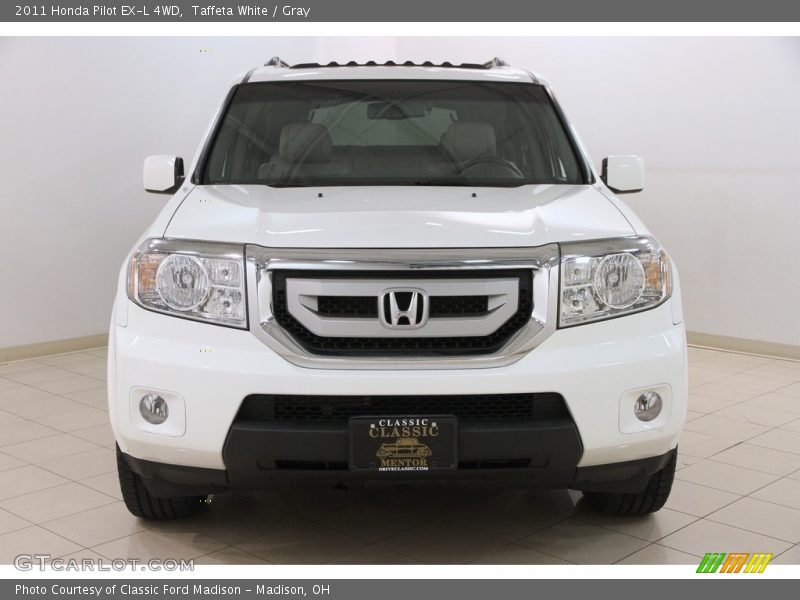 Taffeta White / Gray 2011 Honda Pilot EX-L 4WD