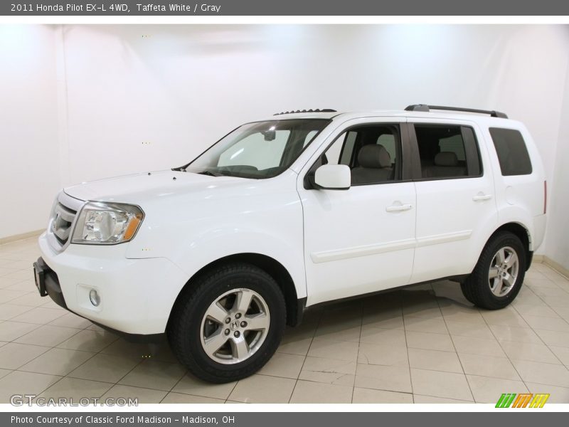 Taffeta White / Gray 2011 Honda Pilot EX-L 4WD