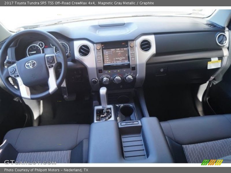 Magnetic Gray Metallic / Graphite 2017 Toyota Tundra SR5 TSS Off-Road CrewMax 4x4