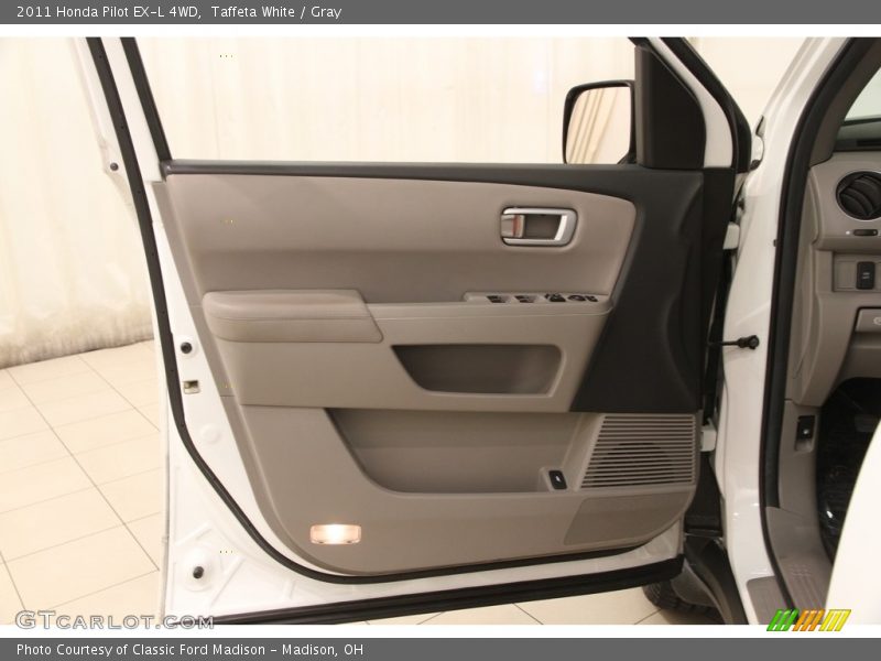 Taffeta White / Gray 2011 Honda Pilot EX-L 4WD