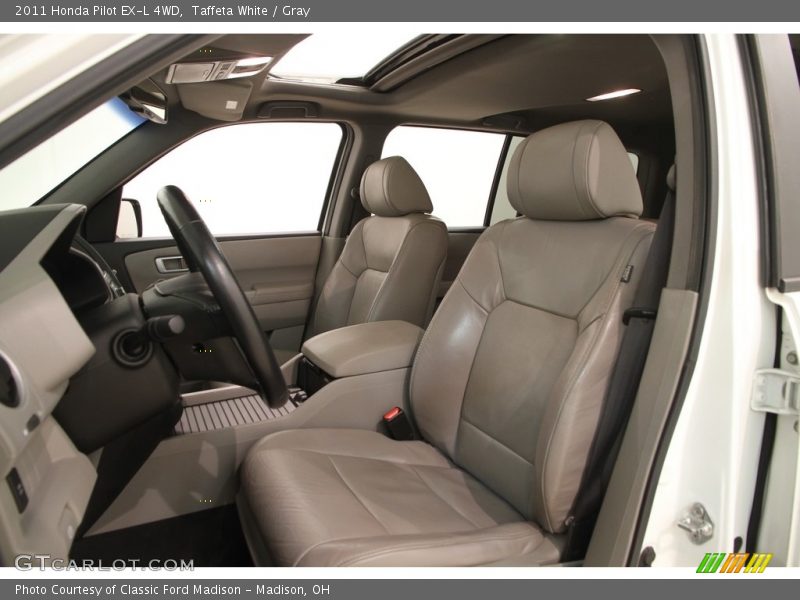 Taffeta White / Gray 2011 Honda Pilot EX-L 4WD