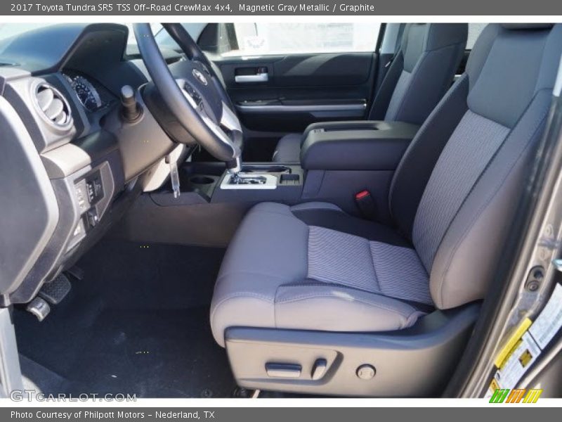 Magnetic Gray Metallic / Graphite 2017 Toyota Tundra SR5 TSS Off-Road CrewMax 4x4