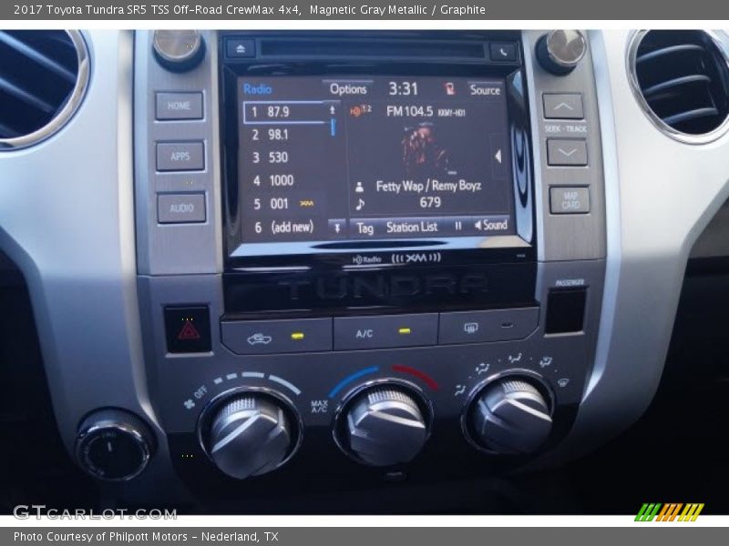 Magnetic Gray Metallic / Graphite 2017 Toyota Tundra SR5 TSS Off-Road CrewMax 4x4