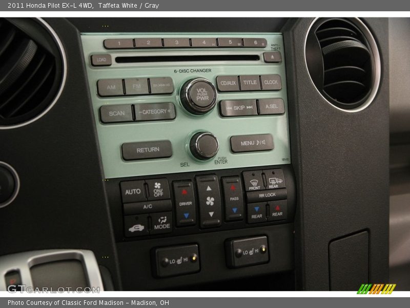 Taffeta White / Gray 2011 Honda Pilot EX-L 4WD