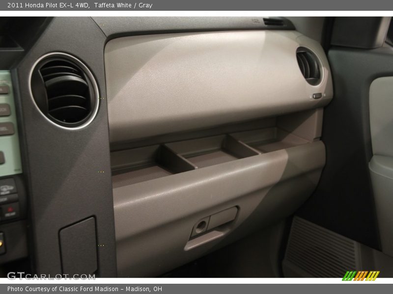 Taffeta White / Gray 2011 Honda Pilot EX-L 4WD