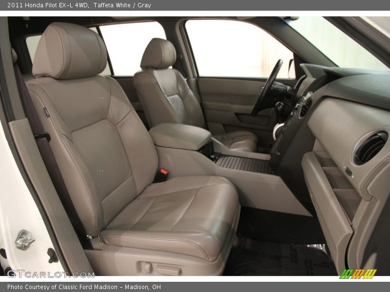 Taffeta White / Gray 2011 Honda Pilot EX-L 4WD