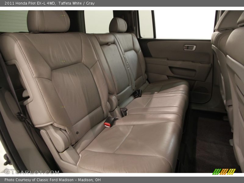 Taffeta White / Gray 2011 Honda Pilot EX-L 4WD