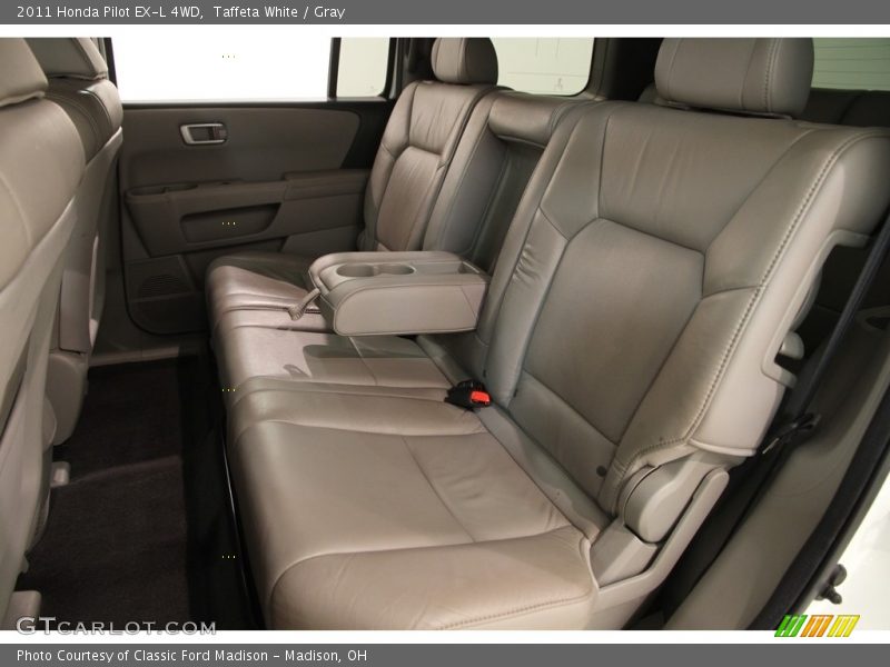 Taffeta White / Gray 2011 Honda Pilot EX-L 4WD