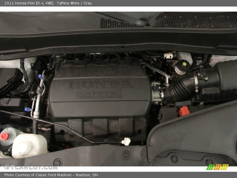 Taffeta White / Gray 2011 Honda Pilot EX-L 4WD