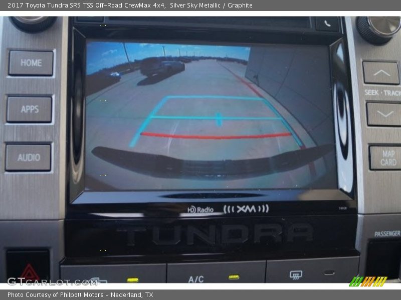 Silver Sky Metallic / Graphite 2017 Toyota Tundra SR5 TSS Off-Road CrewMax 4x4