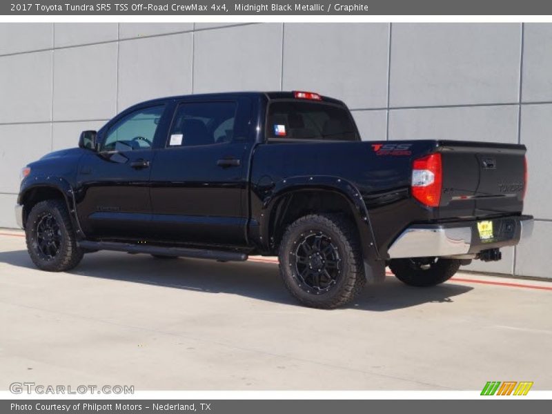 Midnight Black Metallic / Graphite 2017 Toyota Tundra SR5 TSS Off-Road CrewMax 4x4