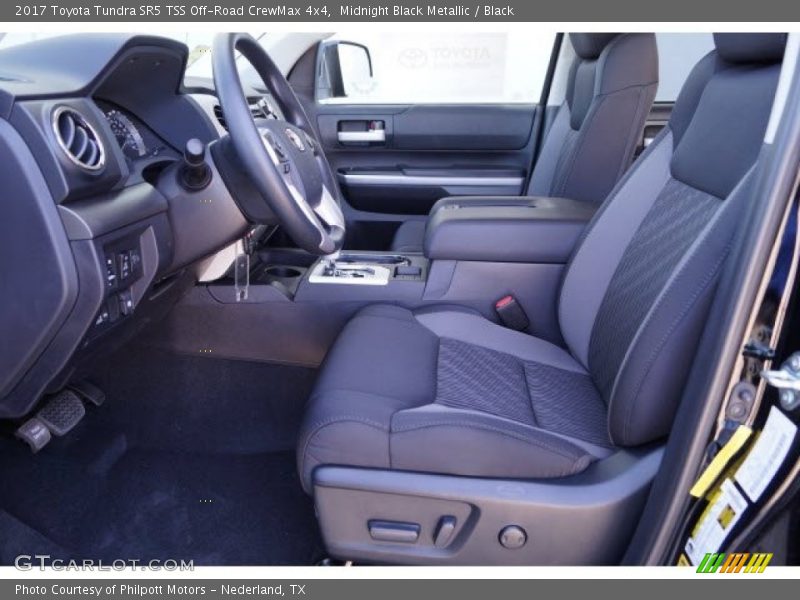 Front Seat of 2017 Tundra SR5 TSS Off-Road CrewMax 4x4