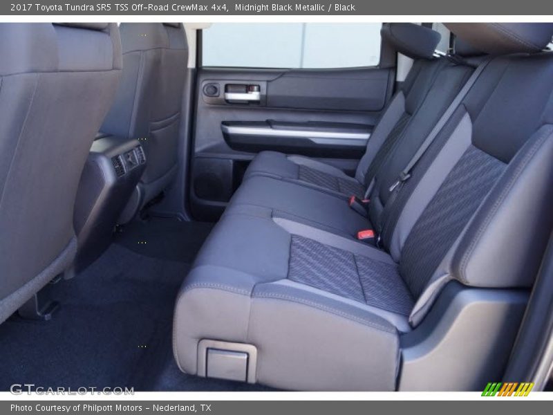 Rear Seat of 2017 Tundra SR5 TSS Off-Road CrewMax 4x4
