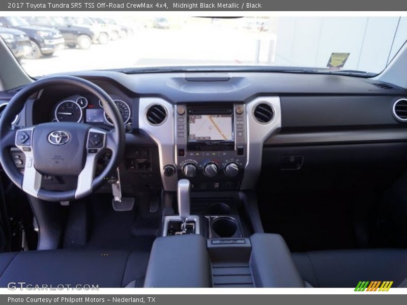 Dashboard of 2017 Tundra SR5 TSS Off-Road CrewMax 4x4