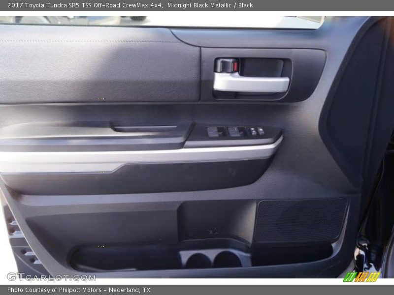 Midnight Black Metallic / Black 2017 Toyota Tundra SR5 TSS Off-Road CrewMax 4x4