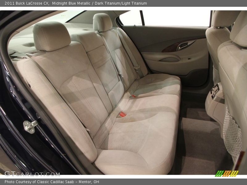 Midnight Blue Metallic / Dark Titanium/Light Titanium 2011 Buick LaCrosse CX