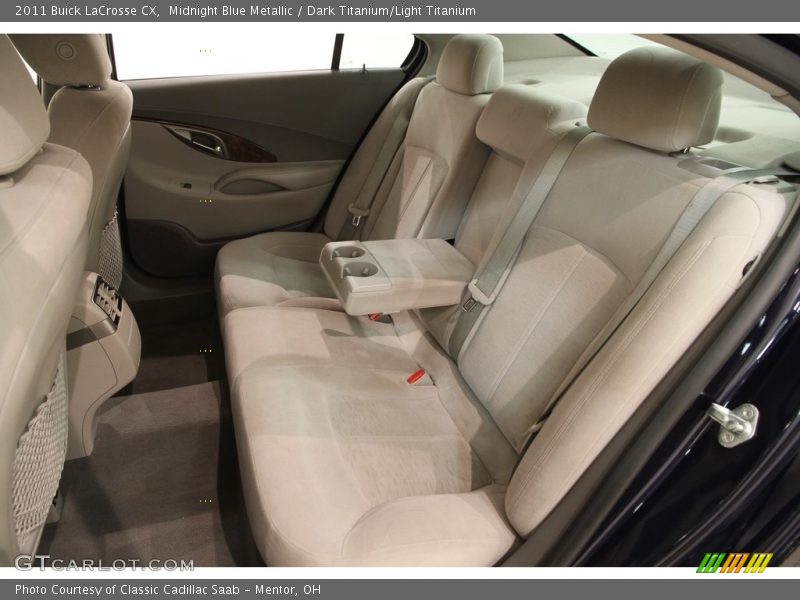 Midnight Blue Metallic / Dark Titanium/Light Titanium 2011 Buick LaCrosse CX