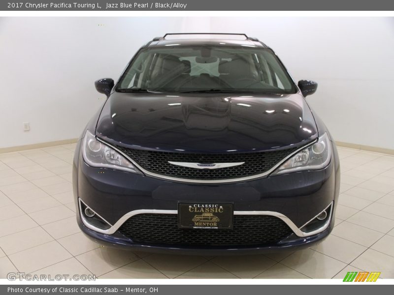 Jazz Blue Pearl / Black/Alloy 2017 Chrysler Pacifica Touring L