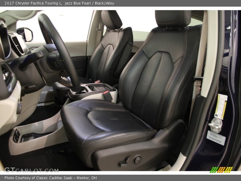  2017 Pacifica Touring L Black/Alloy Interior