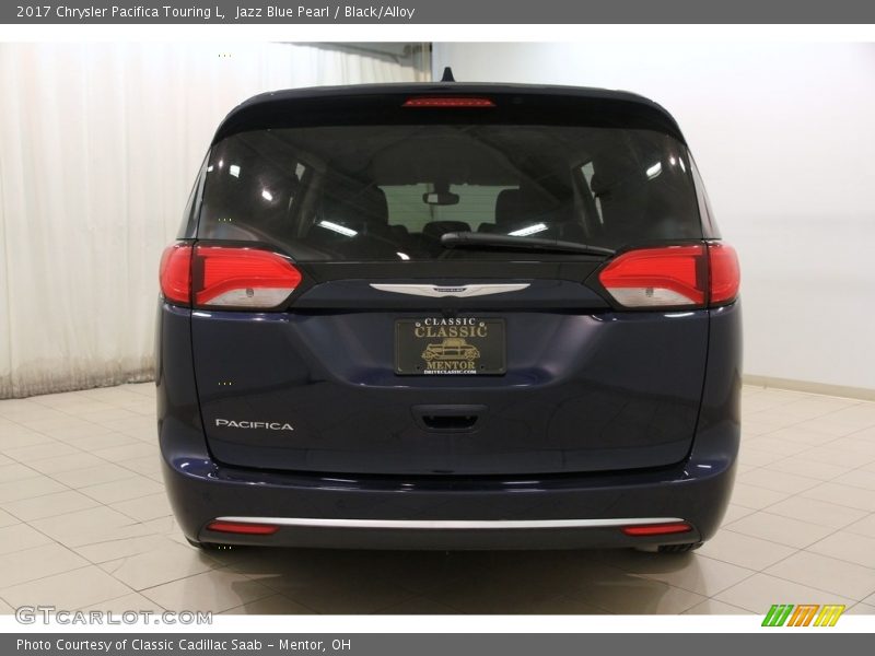 Jazz Blue Pearl / Black/Alloy 2017 Chrysler Pacifica Touring L