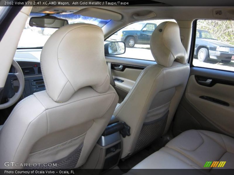 Ash Gold Metallic / Taupe/Taupe 2002 Volvo V70 2.4T XC AWD Wagon