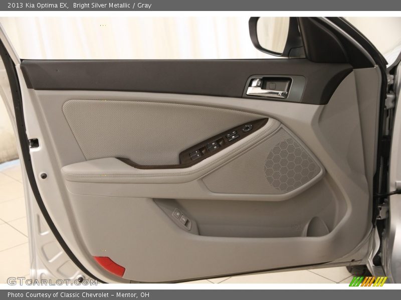 Bright Silver Metallic / Gray 2013 Kia Optima EX